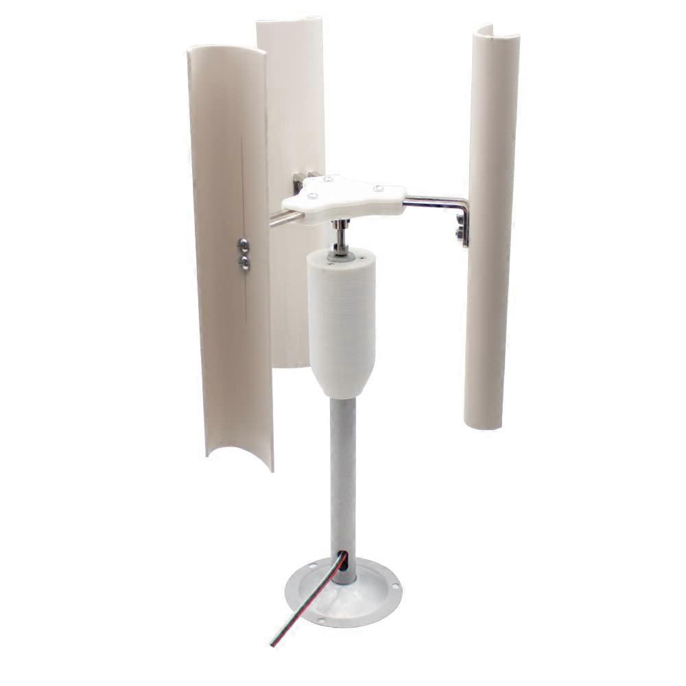 Vertical Axis Wind Turbine Model Type A with Three-Phase Permanent Magnet Generator DIY