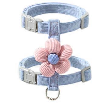 Floral H-Style Pet Walking Set