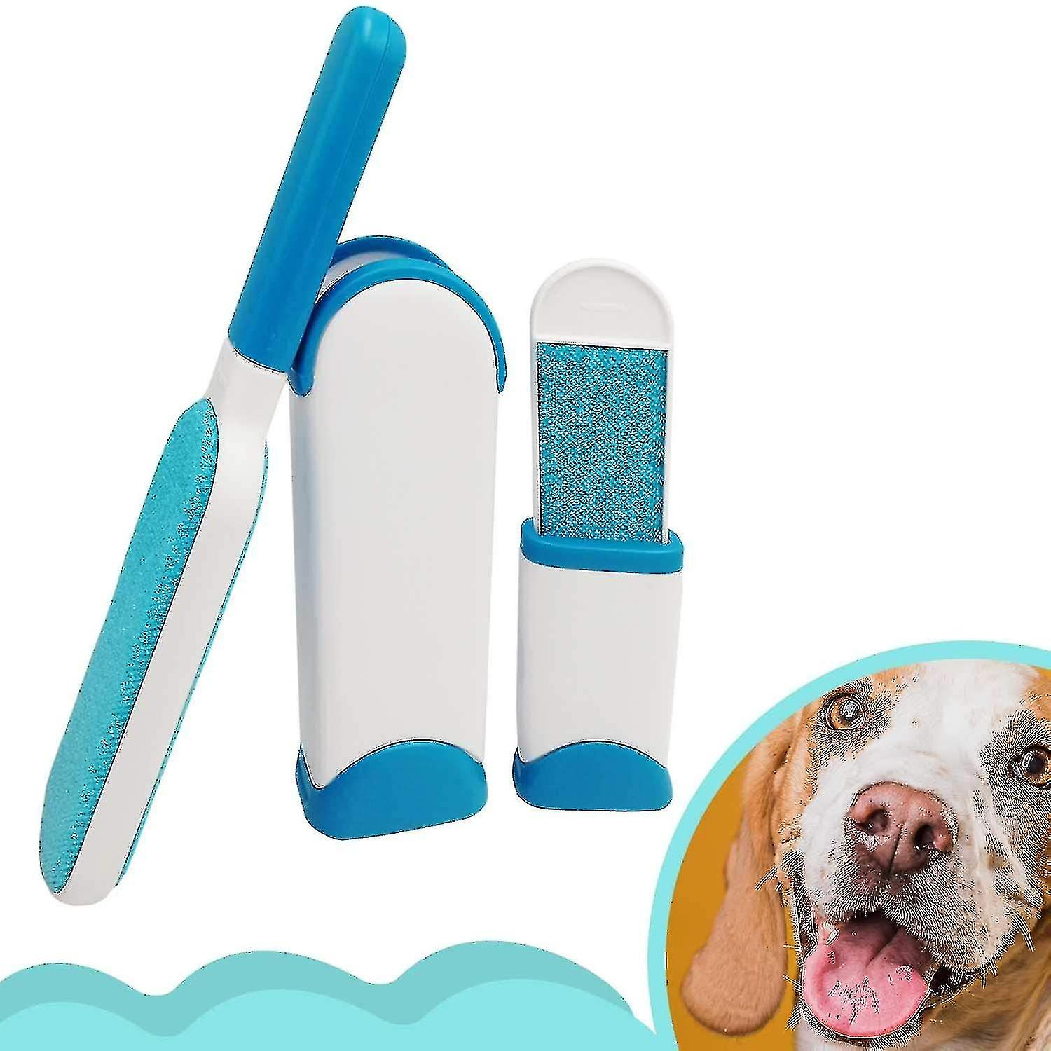 Pet Hair Clothes Hairball Remover Brush Washable And Reusable