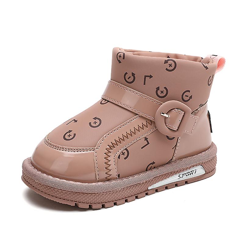 dívky zimní sněhové boty voděodolné boty protiskluzové příležitostné lehké bavlněné boty gb10