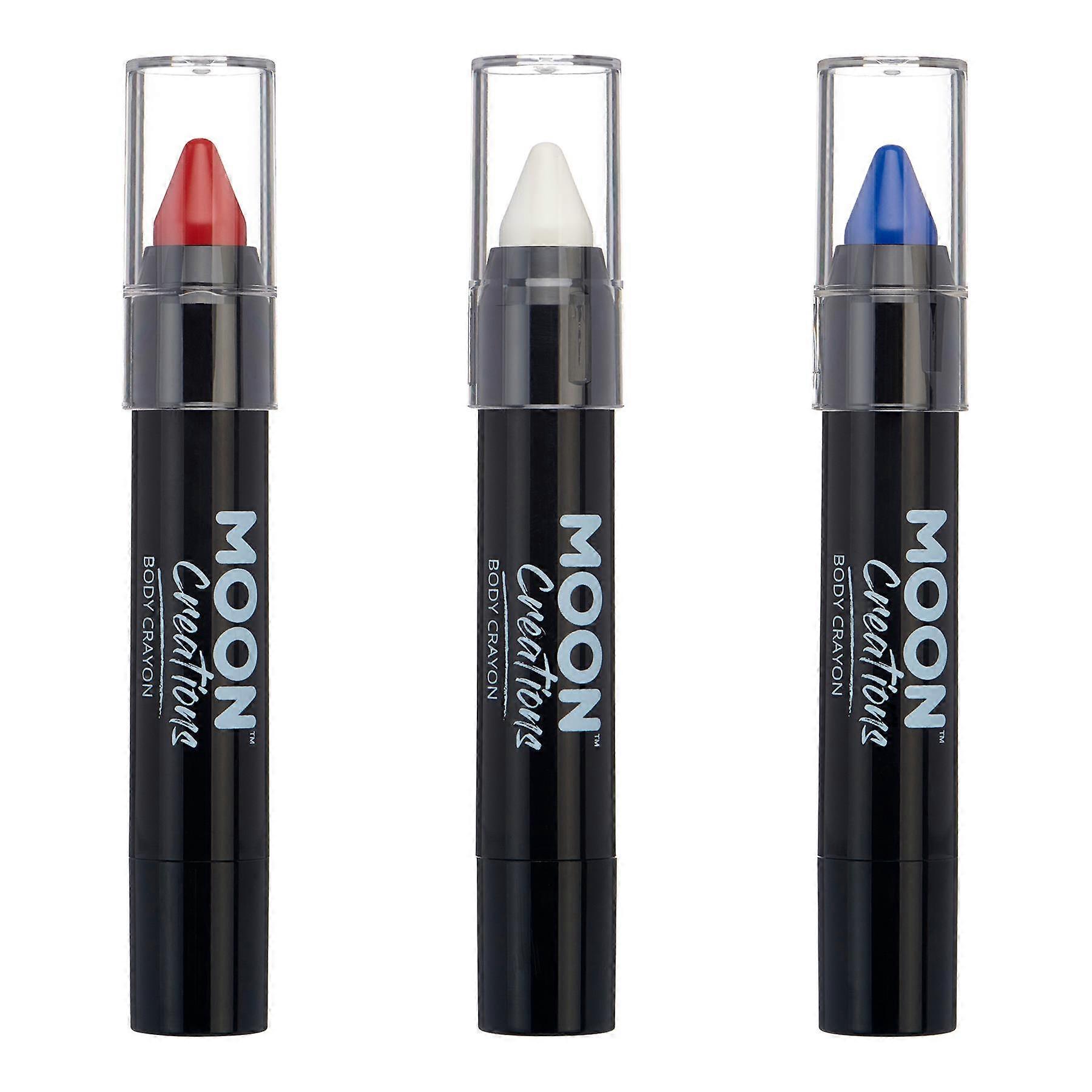 Moon Creations - Body Crayons - USA Flaggfärger