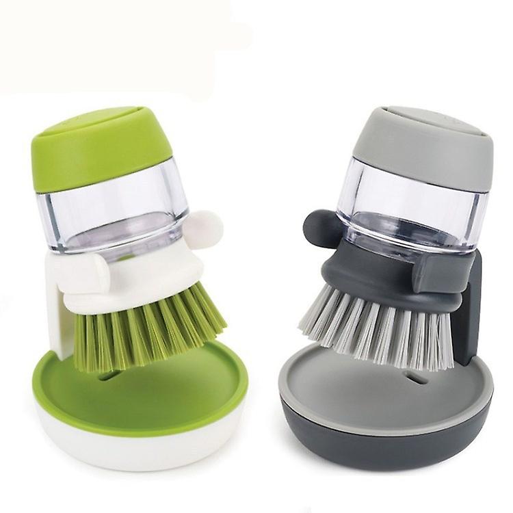 Soap Dispensing Dish Brush, Kitchen Hand Brush for Dish Cleaning