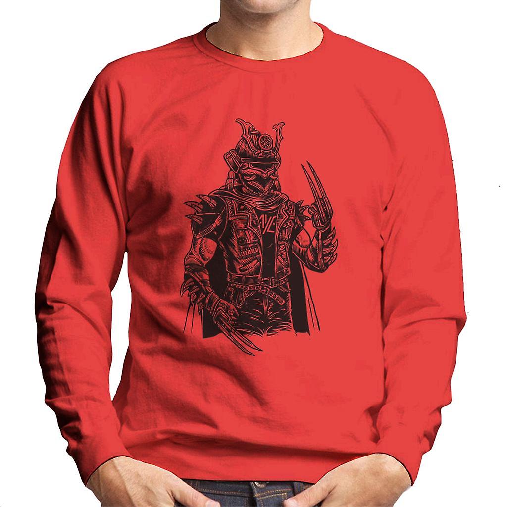 Moletom Samurai Punk retrato masculino