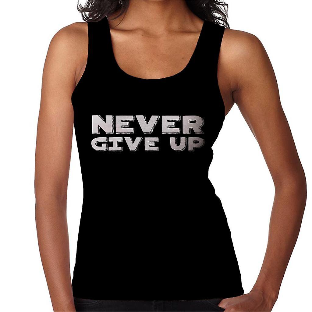 Never Give Up Damen Weste