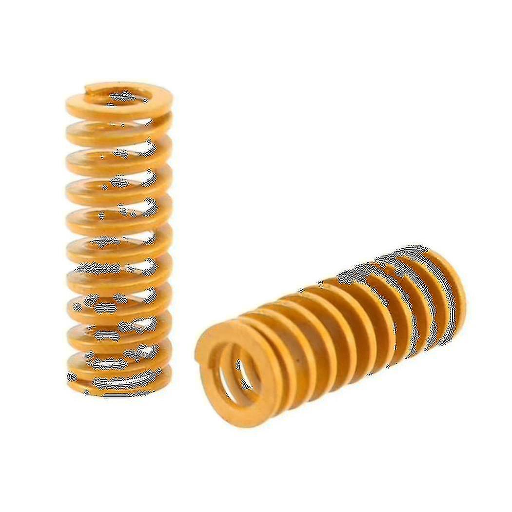 8mm Od 20mm Long Light Load Compression Mould Die Spring Yellow Compression Mould Die Spring For Th