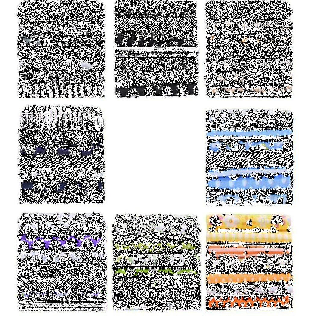 56pcs Printed Floral Assorted Cotton Craft Fabric Bundle Quilting Squares Patchwork For Diy Sewing