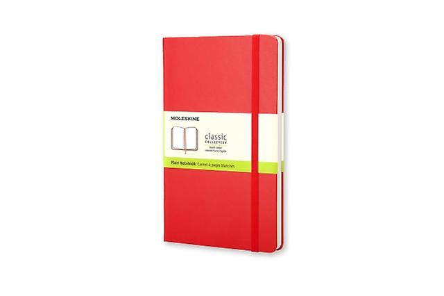 Moleskine Large Plain Hardcover Notebook Scarlet Red by Moleskine Notebook  blank book Book