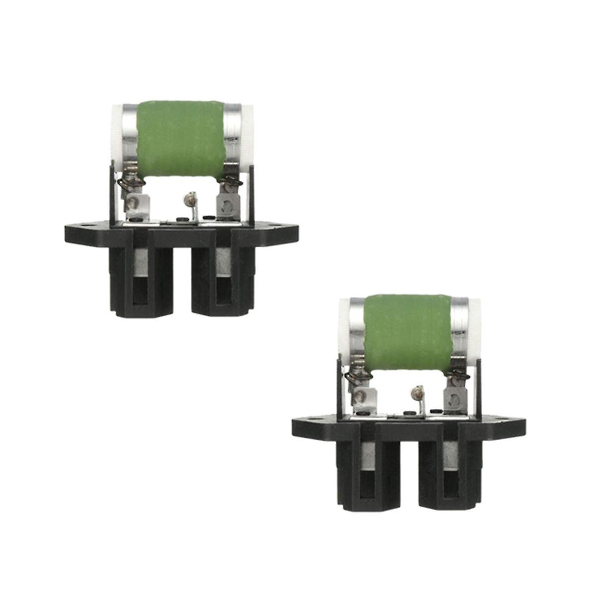 2 PCS Radiator Heater Fan Motor Resistor for Coupe Punto Stilo 51736774 46533716