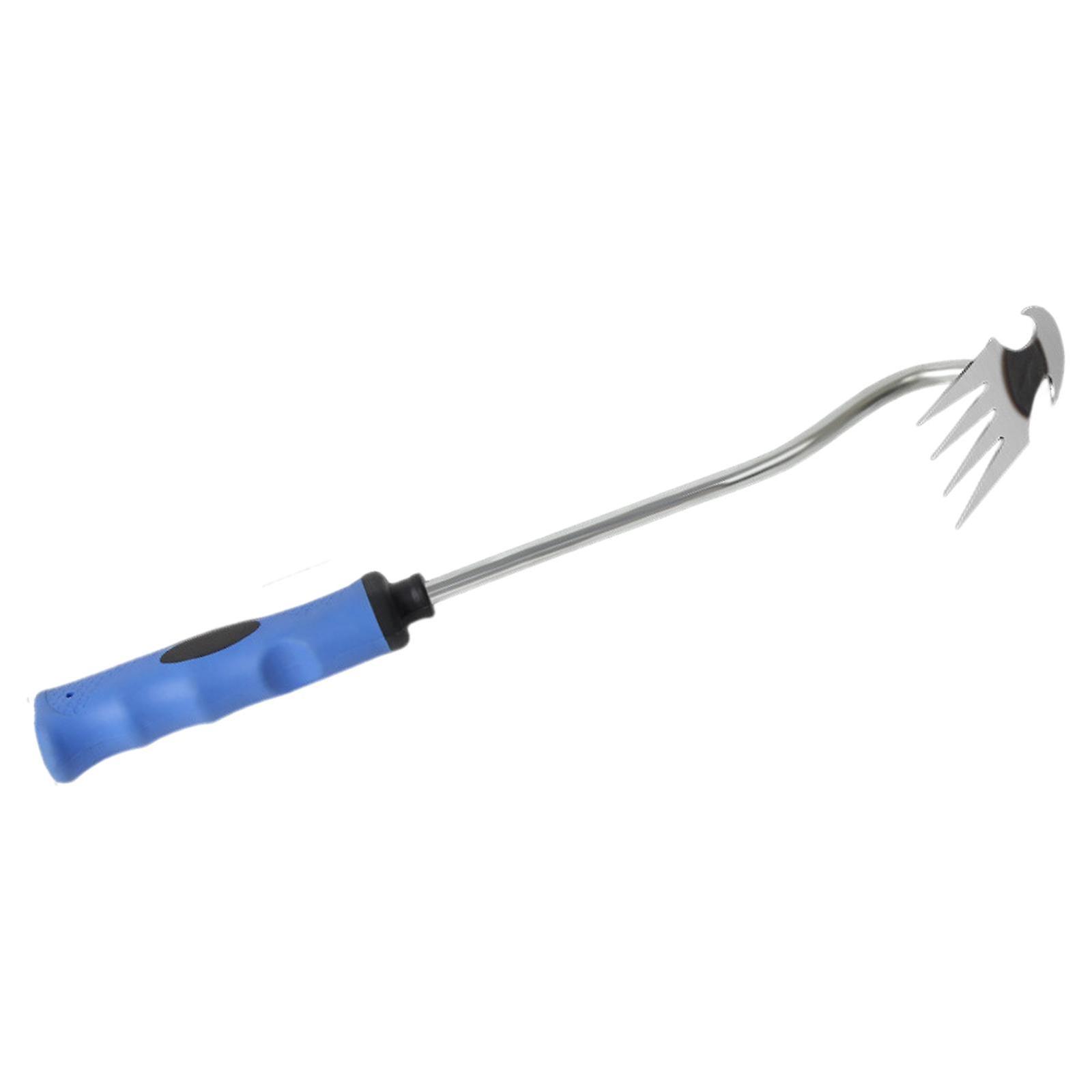 Hand Weeding Removal Lightweight Weeding Digger Tool for Yard Courtyard Lawn Rubber Handle