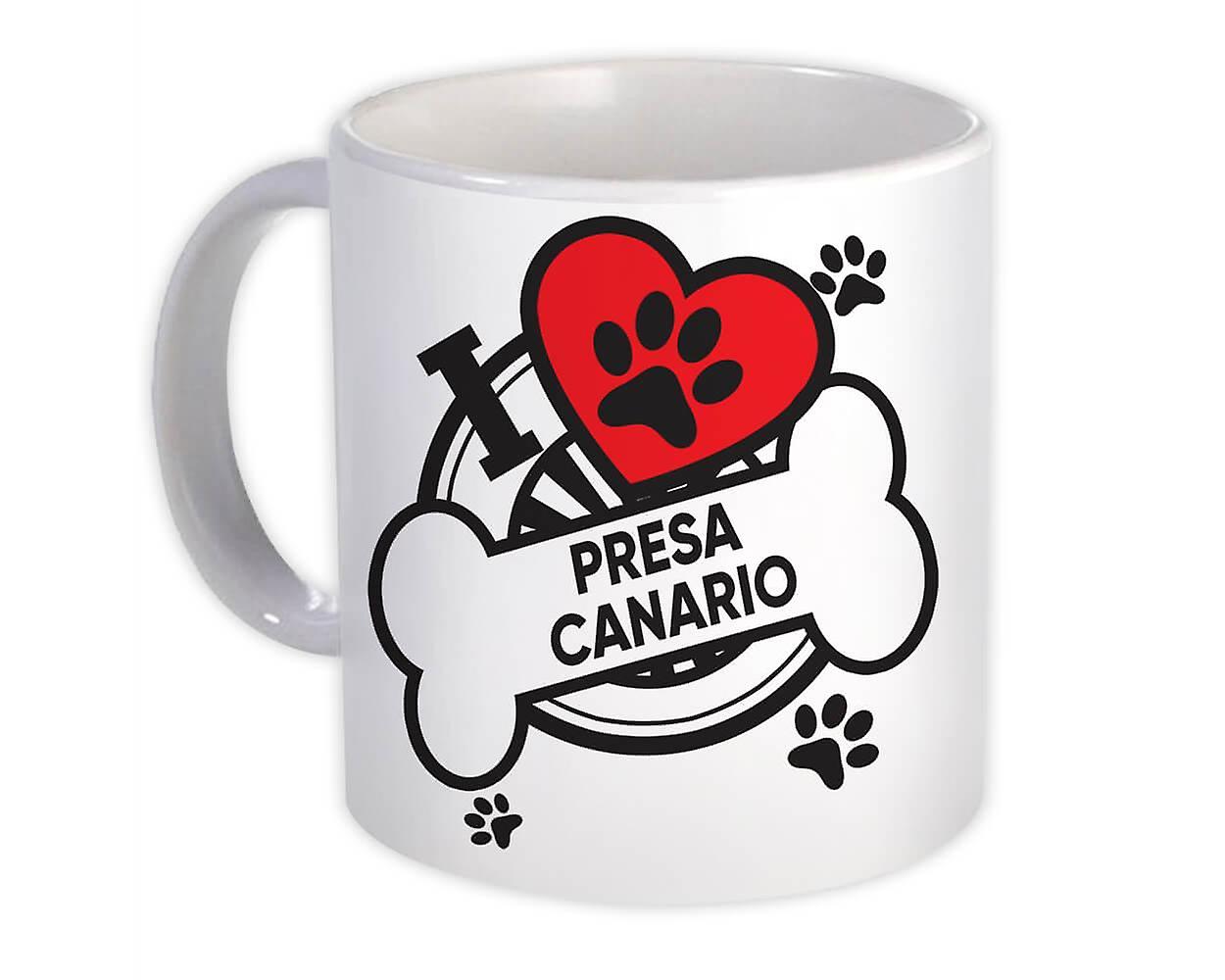 Presa Canario: Presentmugg hund