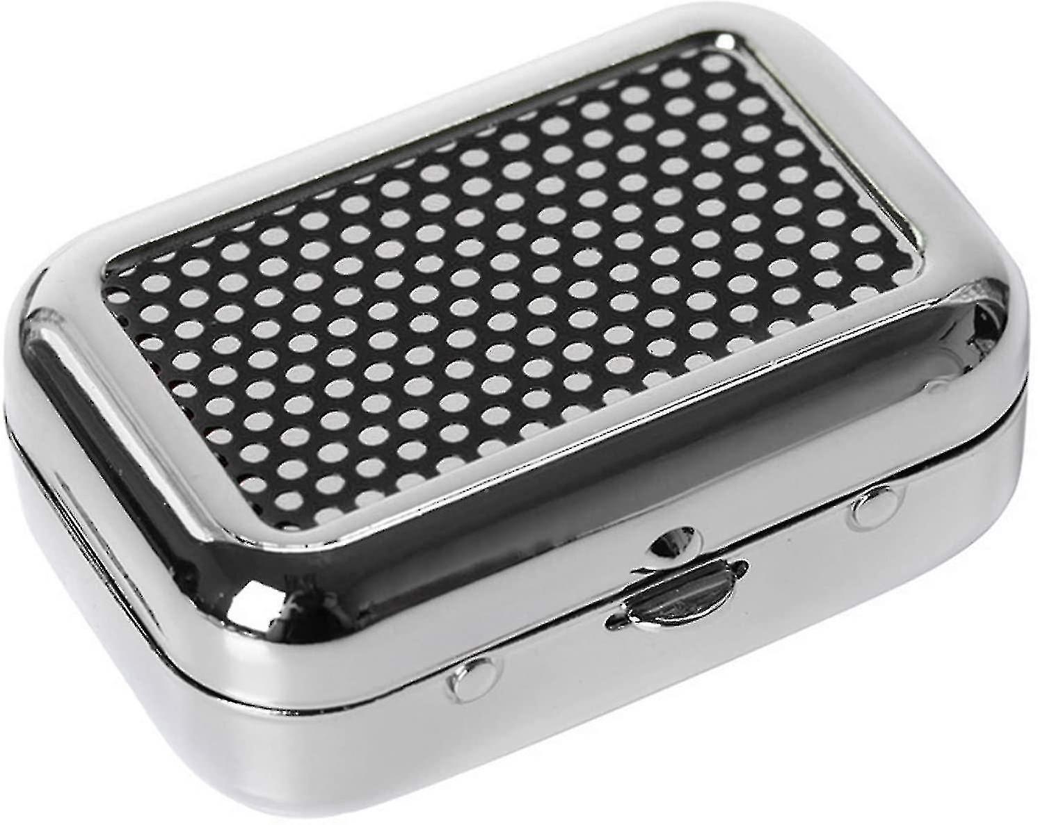 Portable Metal Bag Ashtray With Lid