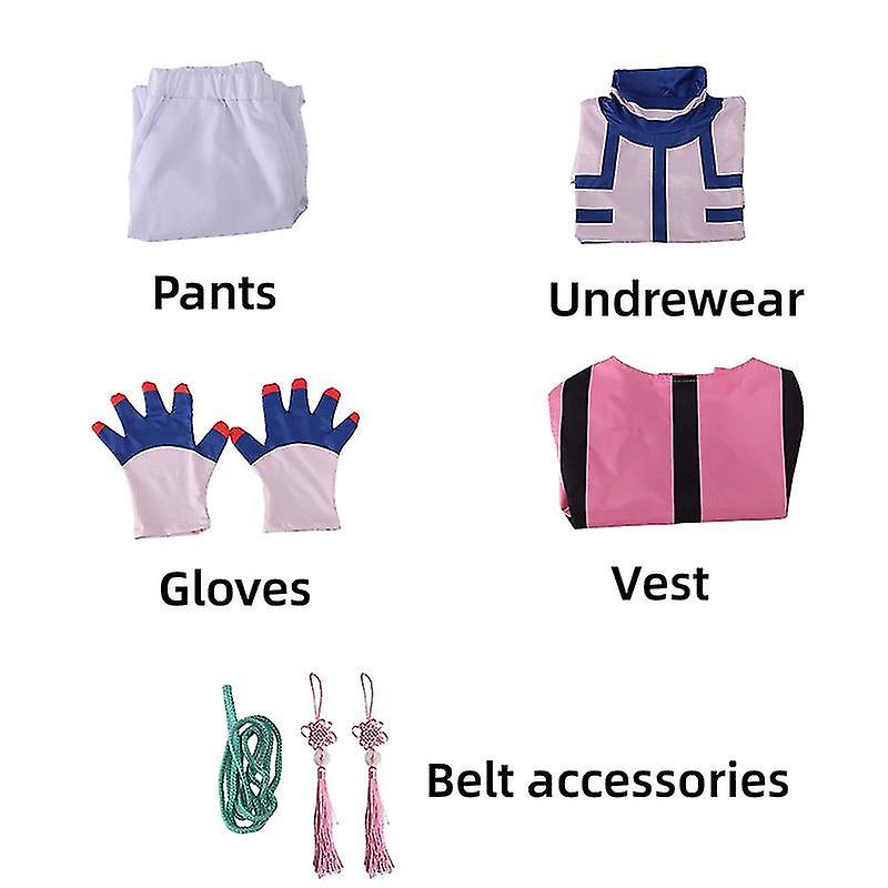 Akaza تأثيري زي الباروكة أنيمي شيطان القاتل الرتبة العليا ثلاثة ملصقات موحدة هاكوجي كيميتسو لا Yaiba هالوين كرنفال هدية