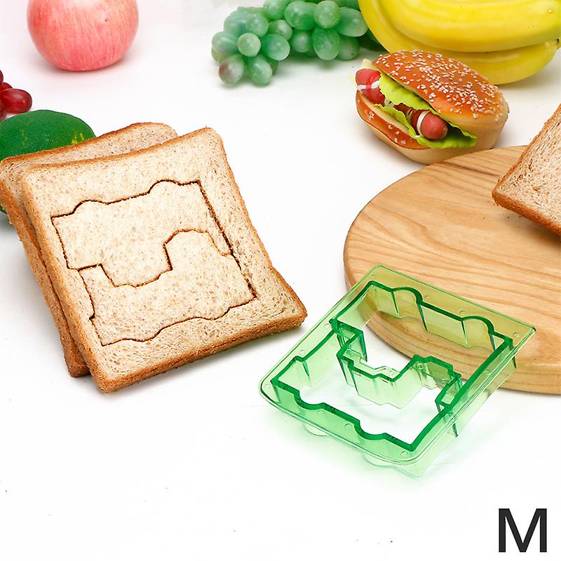 Sandwich Cutters Mould Food Toast Bread Mold Cute Baking Children Set Lunch Cutter Interesting Kitchen Accessories For Kids