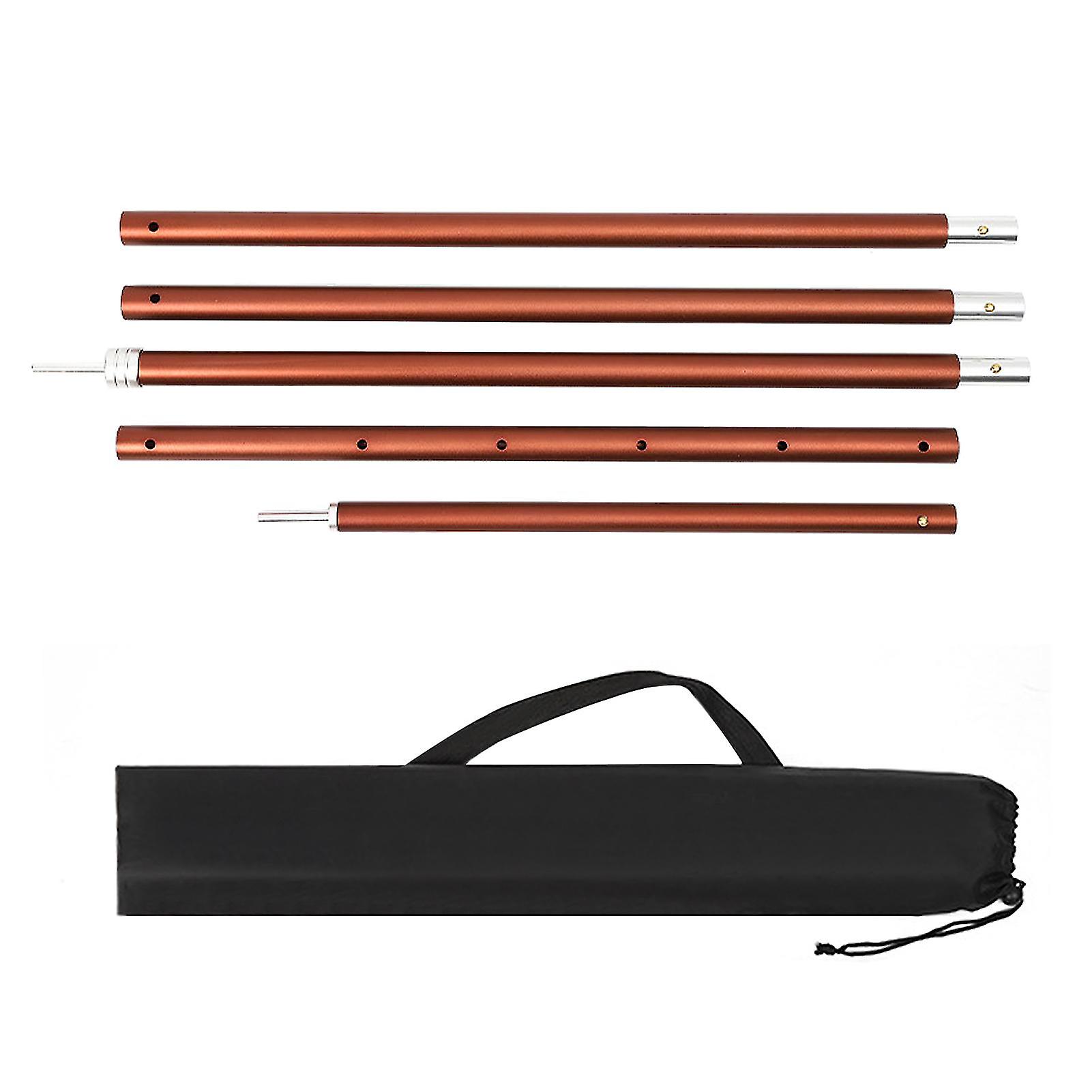 2.9m Awning Poles Foldable Tarp Poles Stands For Canopy Awning Shelter Frames