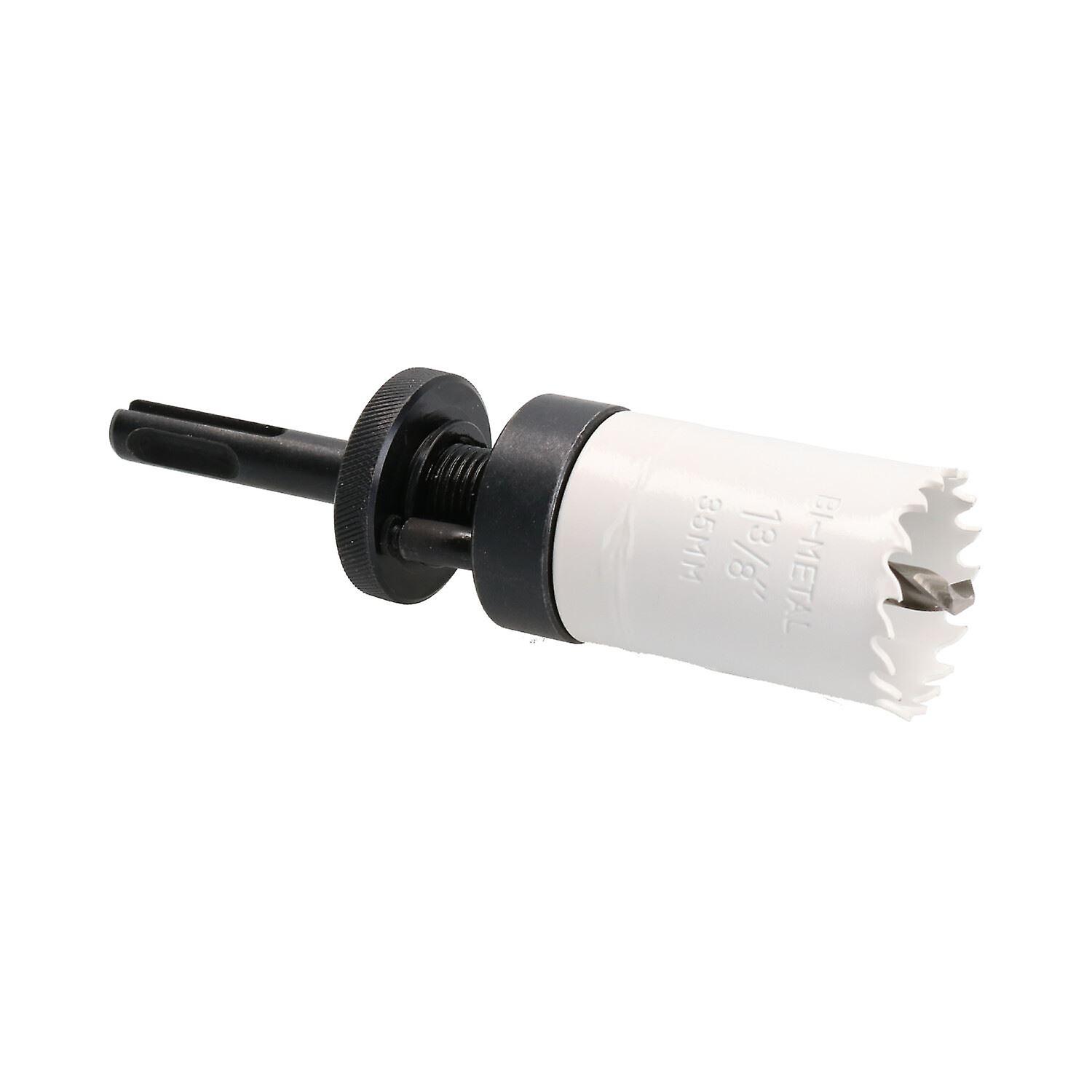 Metric 35mm HSS Hole Saw Holesaw Bi-Metal Cutter with SDS Plus Arbor Adaptor