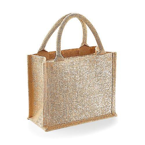 Westford Mill Shimmer Jute Mini Gift Bag