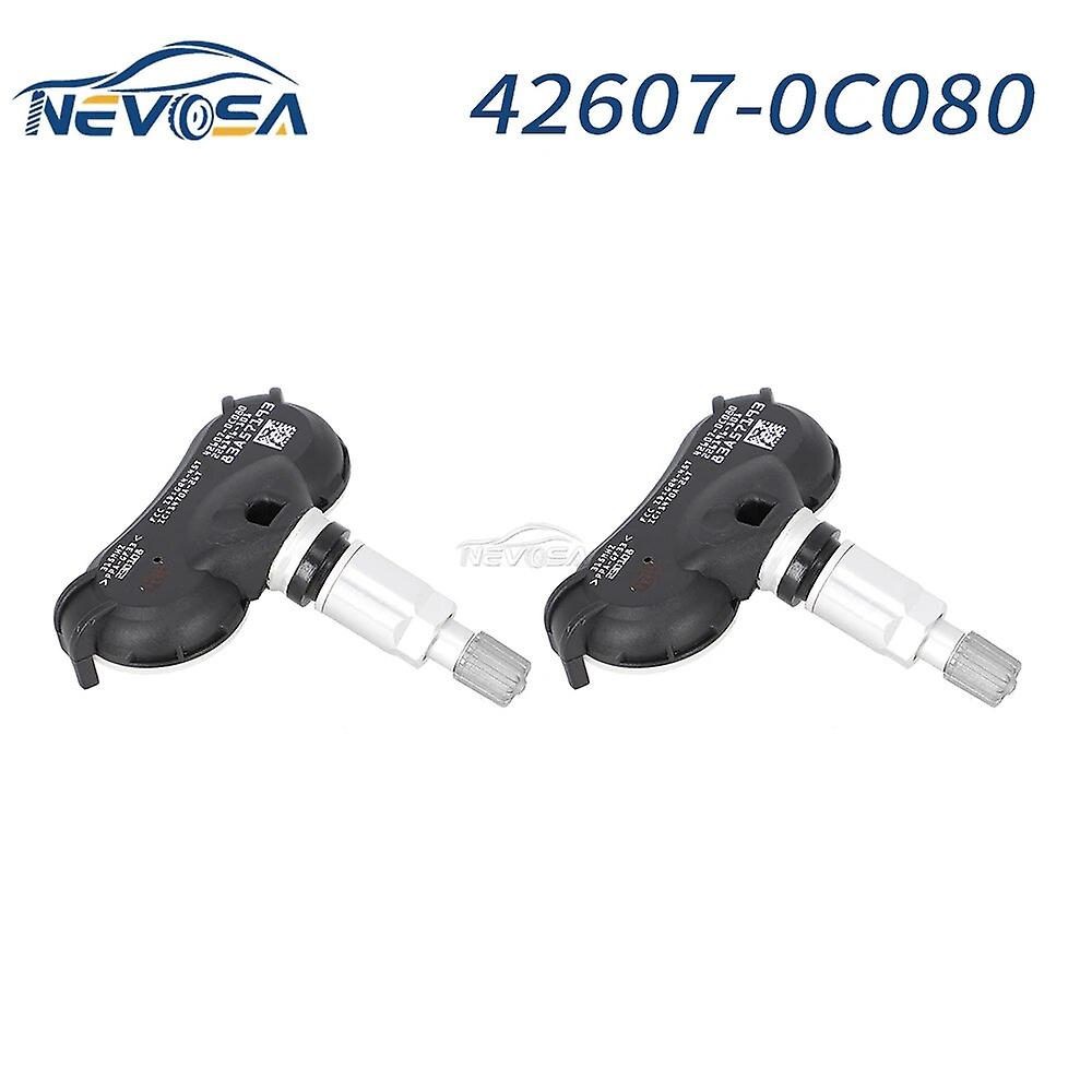 Nevosa Tpms Sensors 42607-0c080 For Toyota Sienna 2006/01-2020/12 Tundra 2007/01-2011/12 Sequoia 2008/01-2018/12 42607-0c060
