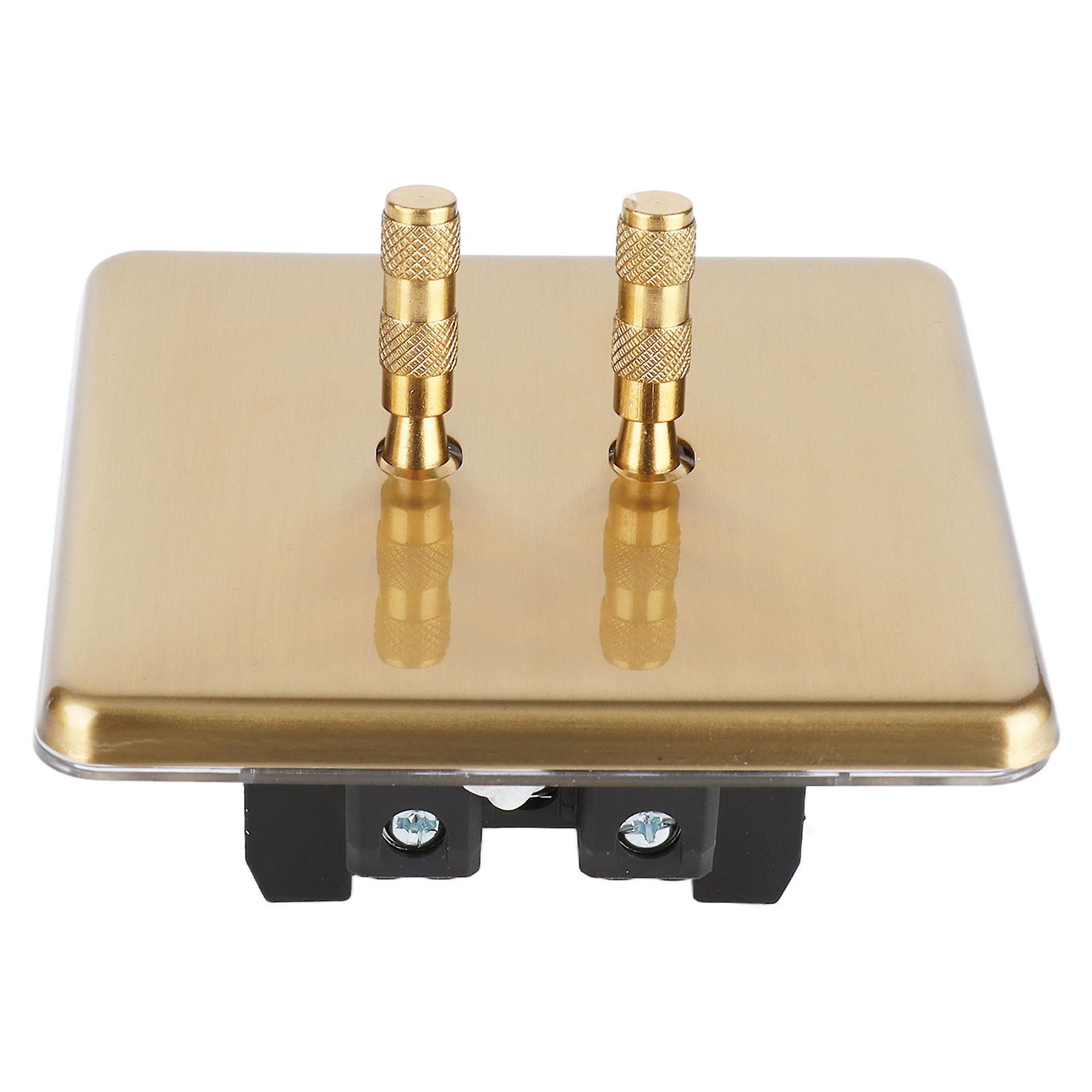 Light Toggle Switch Double Control Beautiful Fireproof and Durable Toggle Switches 10A