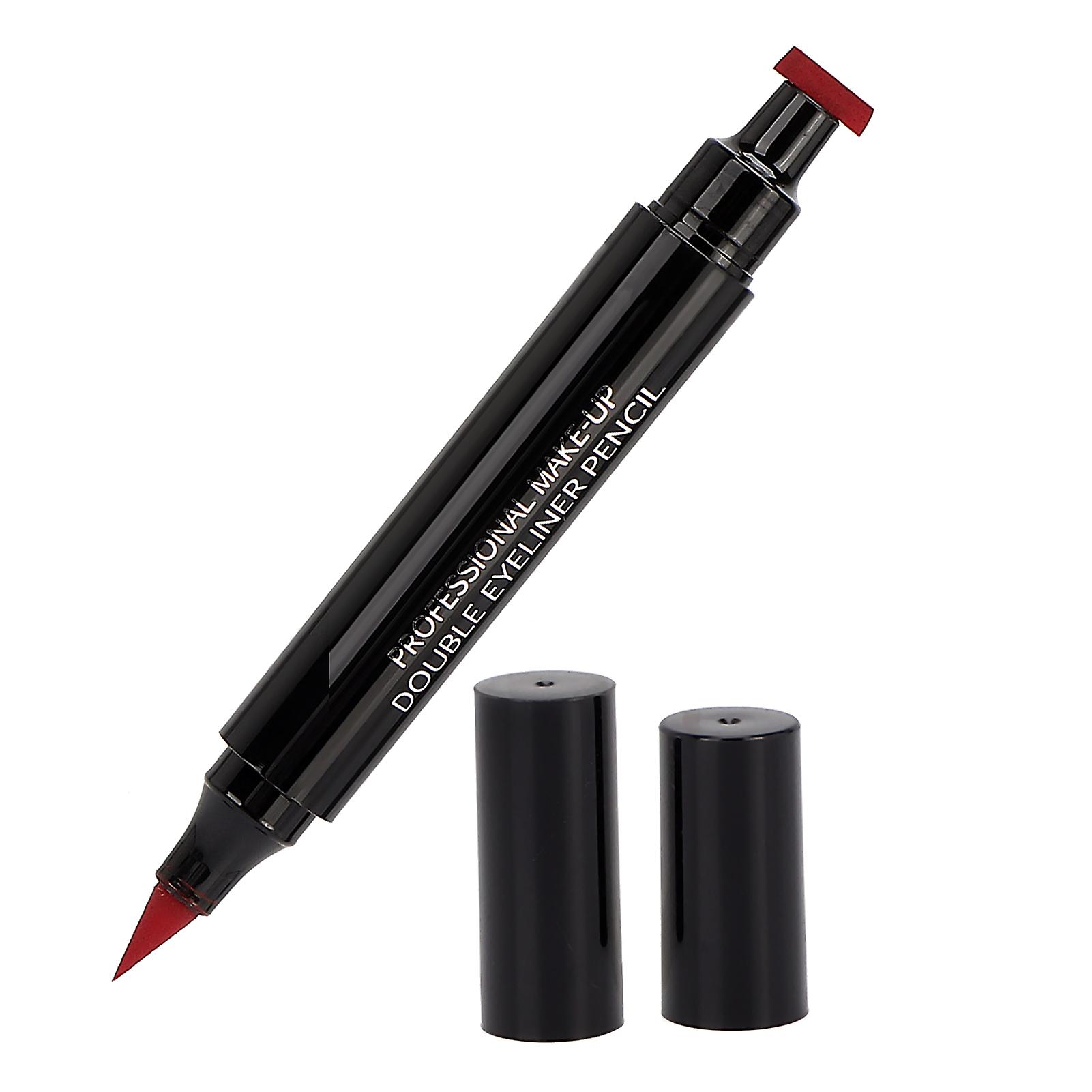 DoubleHeaded Liquid Eyeliner Pen Stamp Waterproof 3.5ml (08)