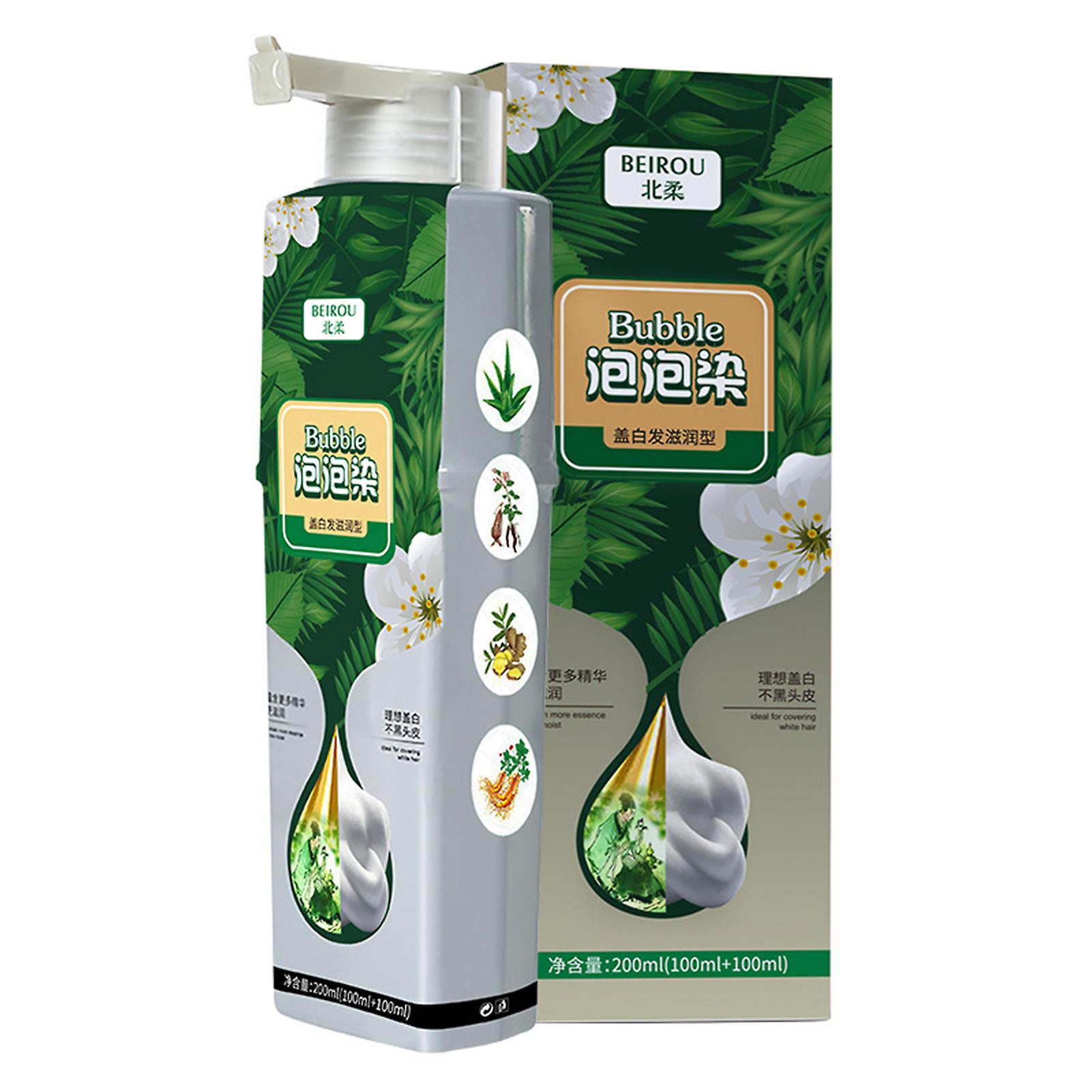 Bubble Plant Hair Dye Shampoo,hair Color Shampoo,plant Bubble Hair Dye Shampoo,instant Natural Hair Dye Shampoo