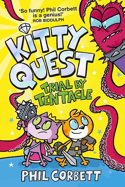 Kitty Quest Trial By Tentacle by Phil Corbett Paperback Book