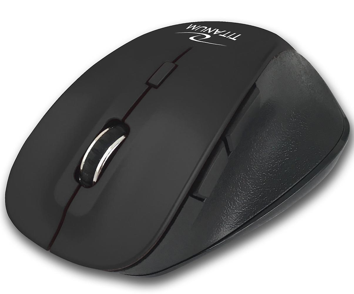 Titanum Wireless Bluetooth Optical Mouse 6D Fornax Black