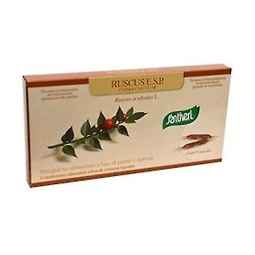 Ruscus aculeatus 12 ampoules
