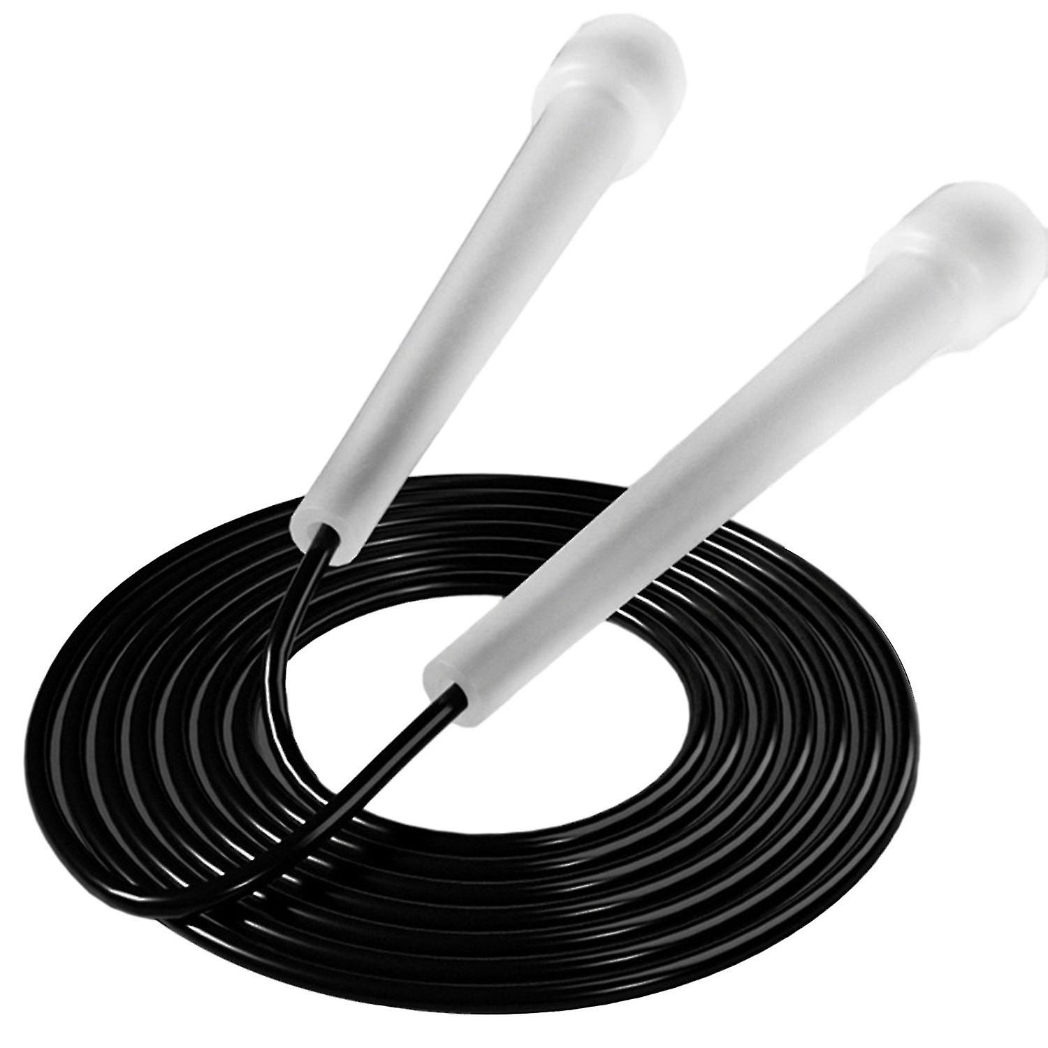 Speed Skipping Rope with Ergonomic Handle Length Adjustable Comfortable Grip Indoor Outdoor Jump Rop