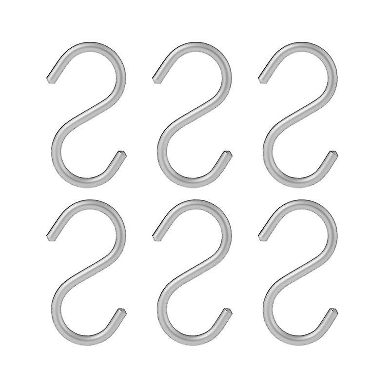 6pcs S-förmiger Kleiderbügel