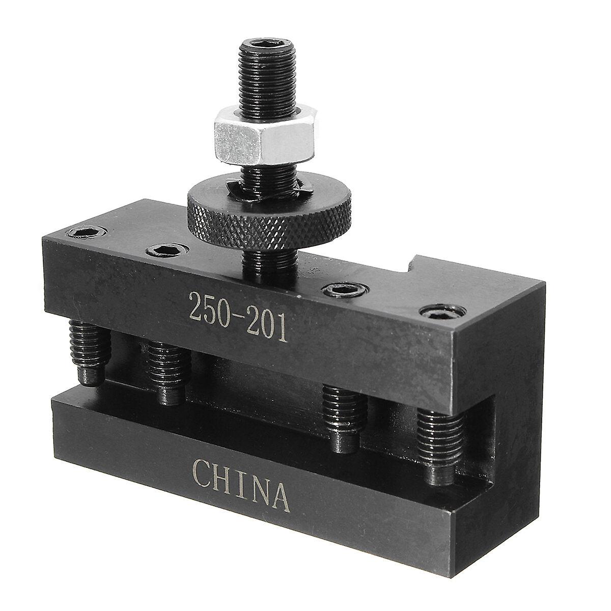 4Pcs 250-201 Turning And Facing Holder Quick Change Tool Post And Tool Holder Lathes Kit
