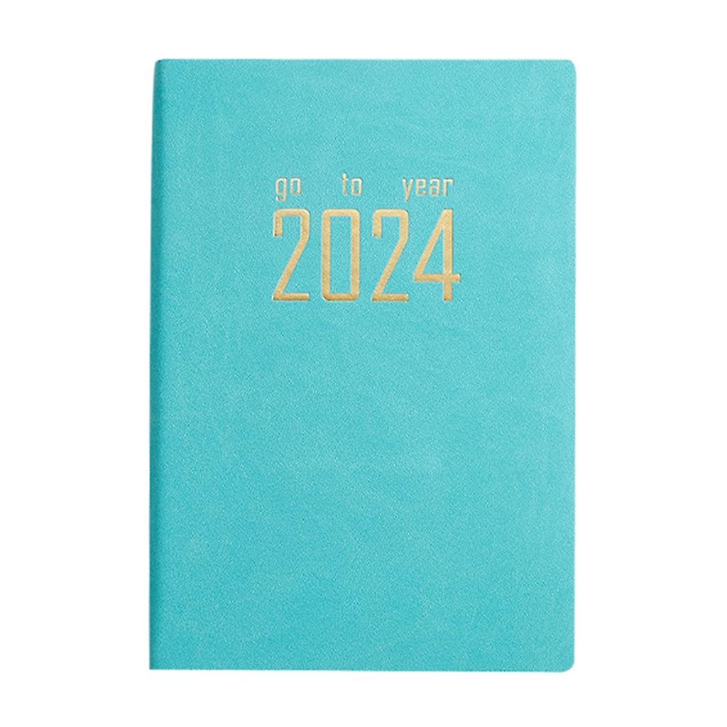 2024 Leather Planner Notebook for Daily Weekly & Monthly Planning