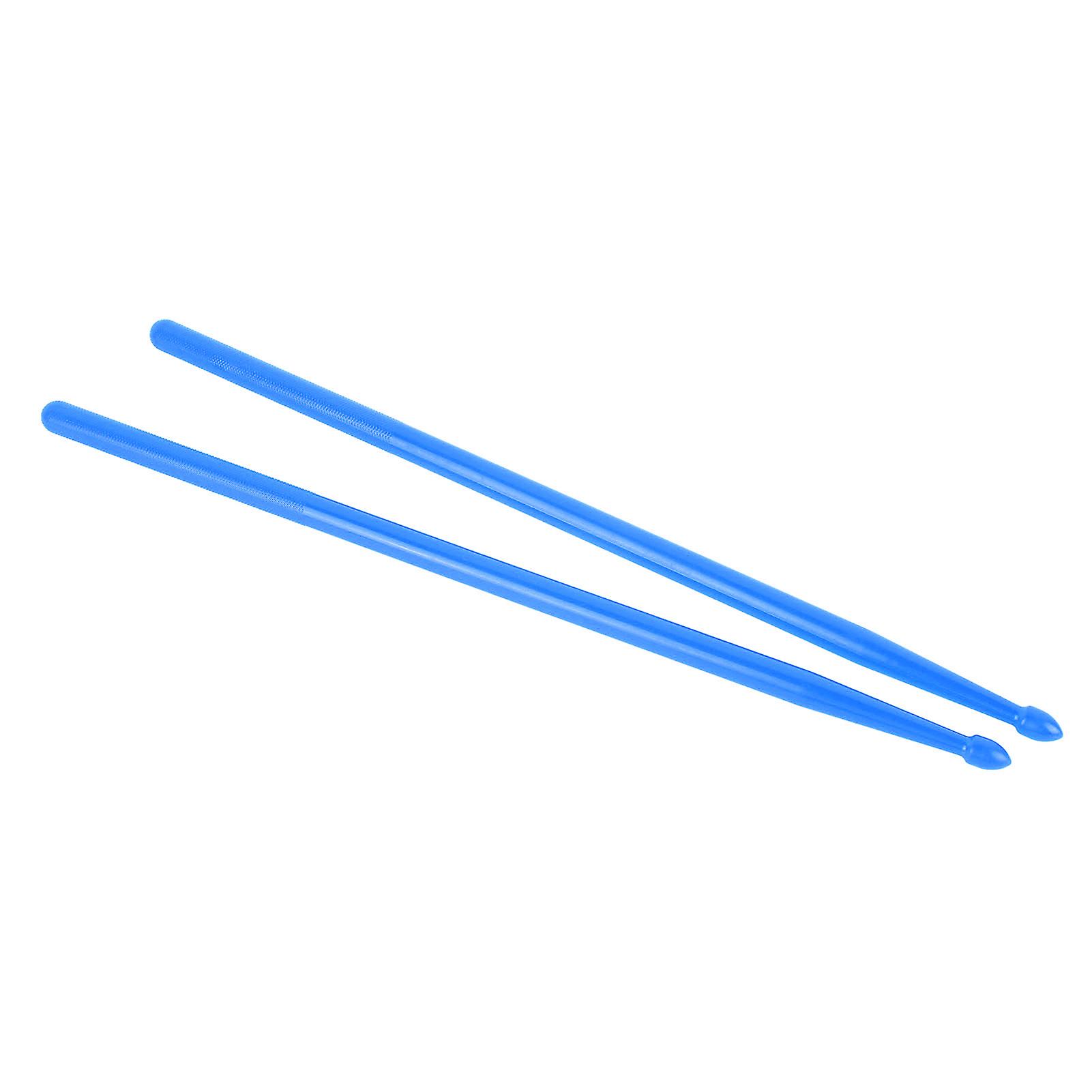 2PCS Blue Nylon Drumsticks Portable Drum Rods for Percussion