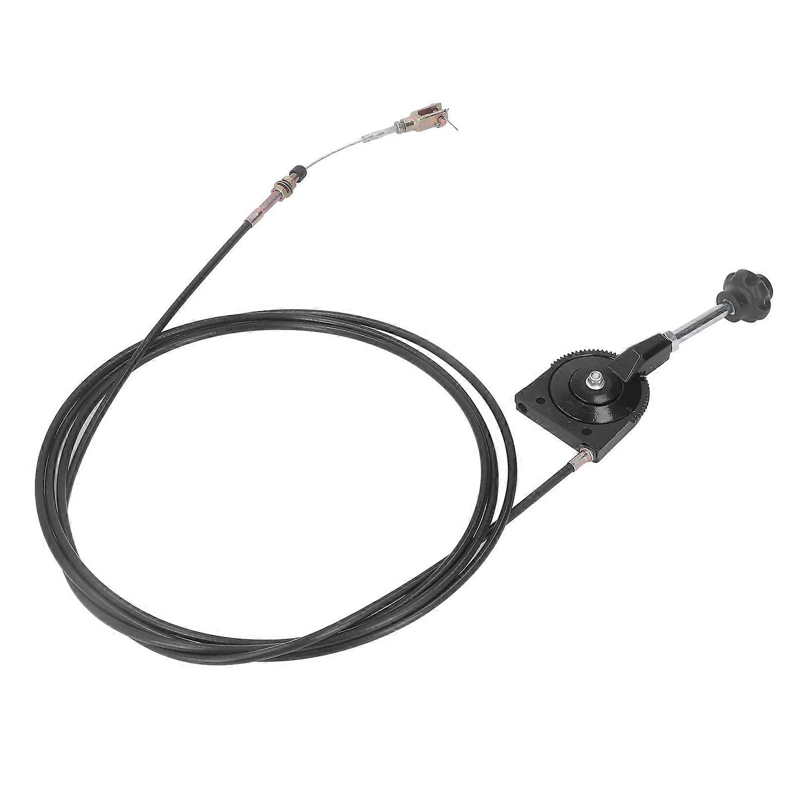 Excavator Manual Throttle Cable Controller 4m Stainless Steel Throttle Motor Control Cable for Agitating Lorry 
