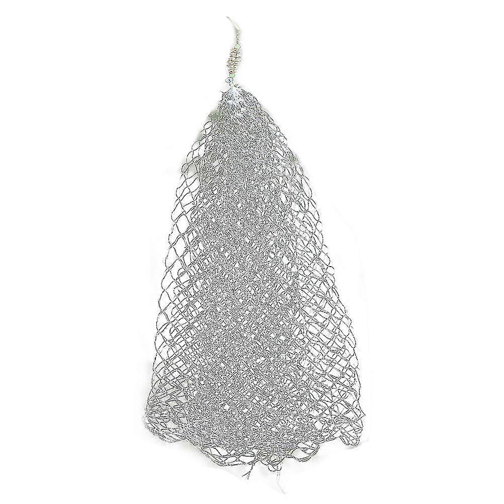 Replacement Net Fishing Cast Net Bait Trap Fishing Rod Casting Net (Mesh Hole Width 62mm)