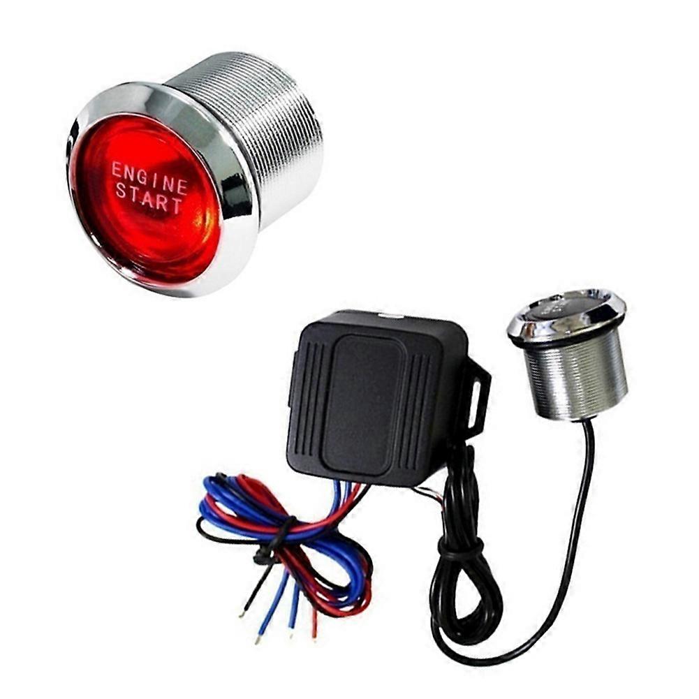 Engine Car Key Systems Key blade Push Start Button RFID Engine Lock Ignition less Entry System Go Push Button Engine Start Stop Immobilizer
