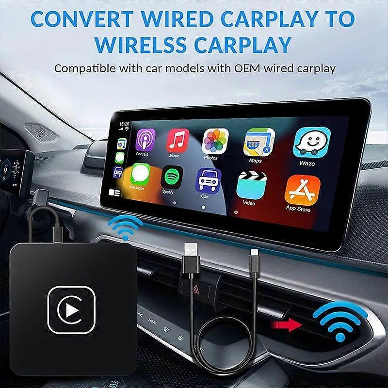 Mini Carplay For Box Mobile Phone Connected Car Machine Wired To Wireless Apple Carplay Smart Box Android AUTO Adapter FN9U4486