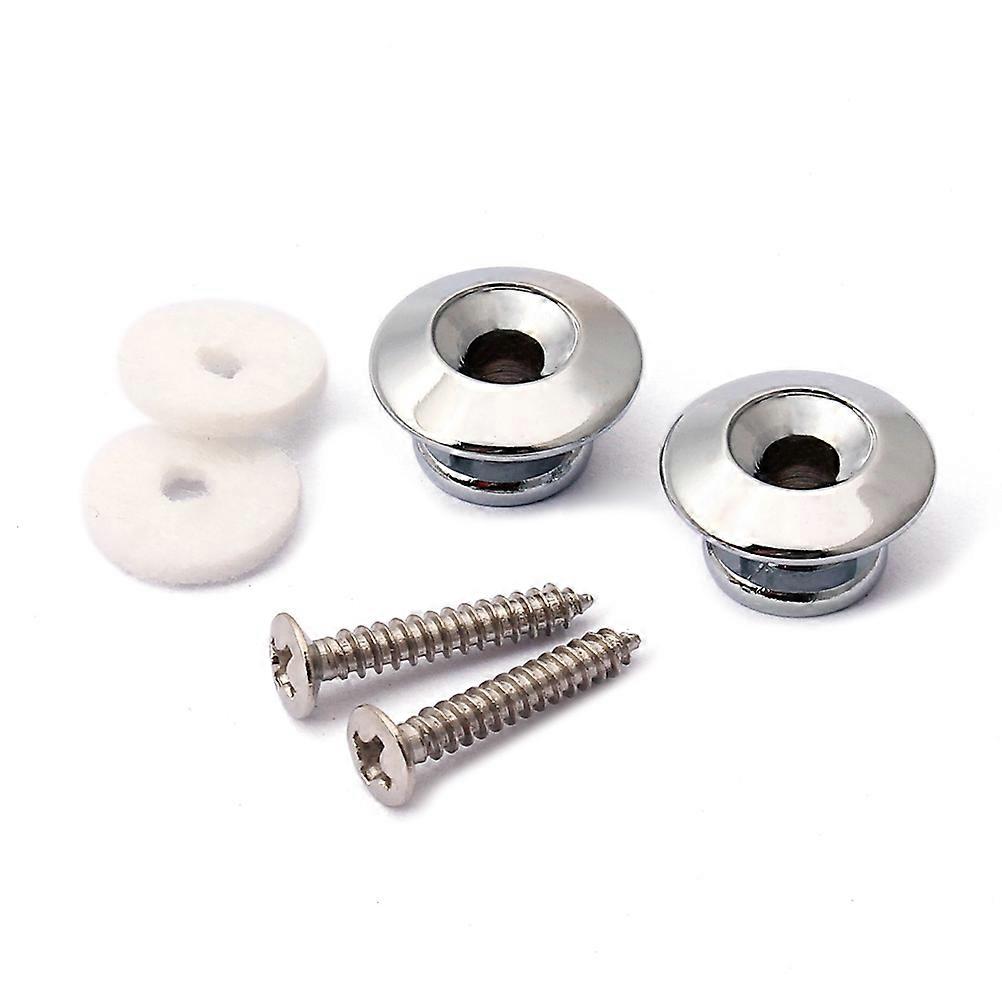 2 st gitarrremmar elektriska elgitarrremlås lås det gitarrrem metallremlås gitarrremlås remlås