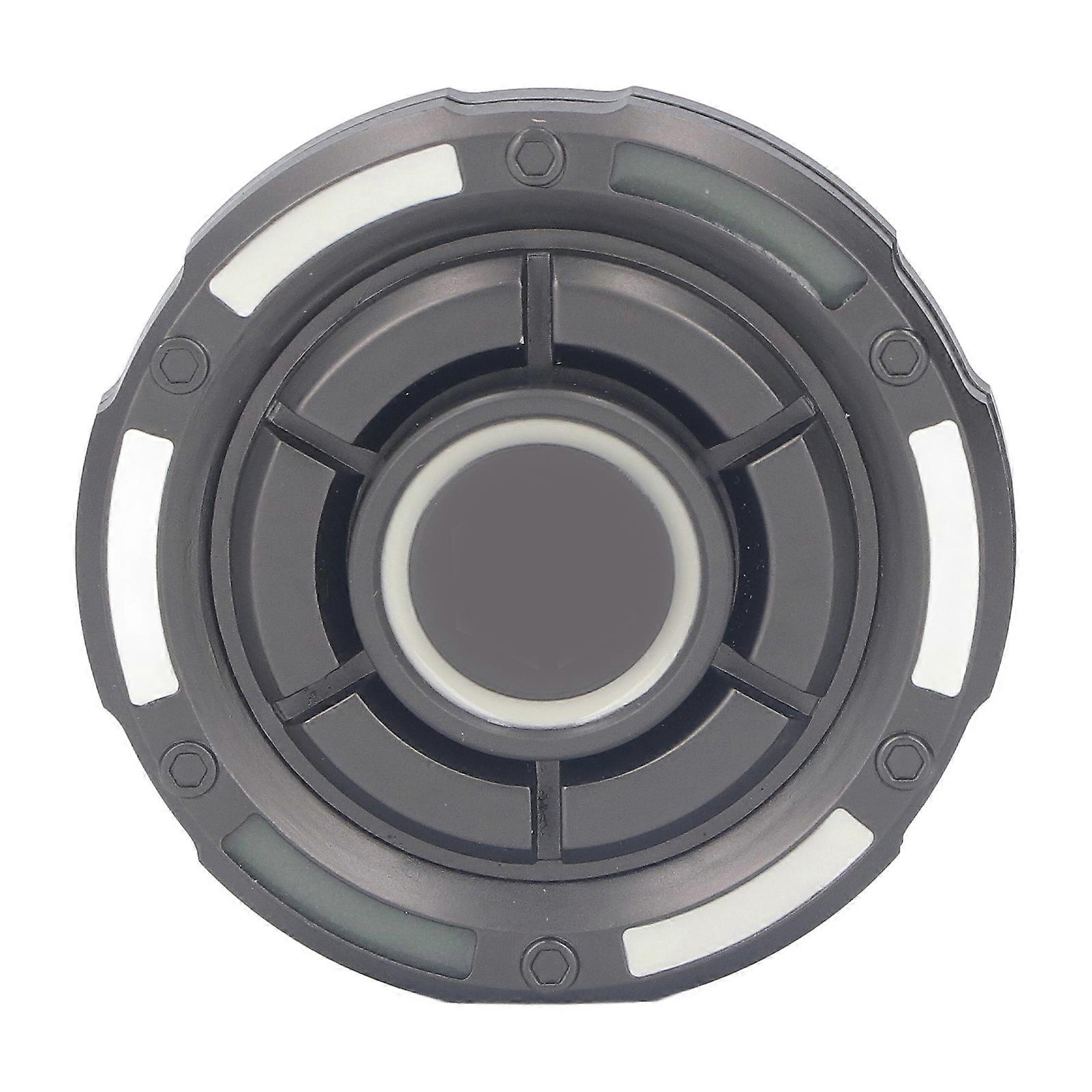 Fingertip Gyroscope Round Shaped Reduce Anxiety Smoothing Rotating Metal Decompression Toy Grey