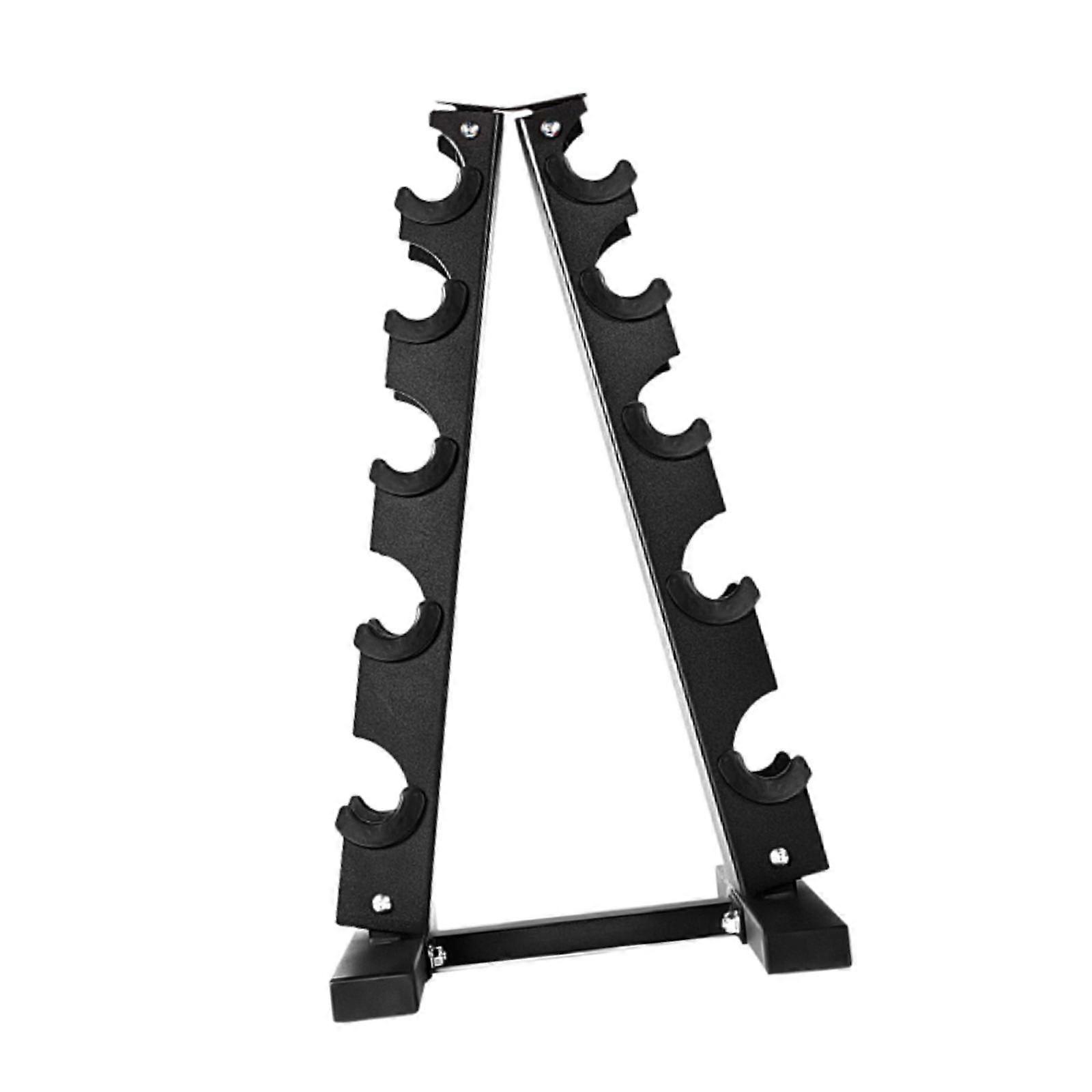 5 Tiers Dumbbell Rack Dumbbells Stand for Strength Training Exercise Fitness