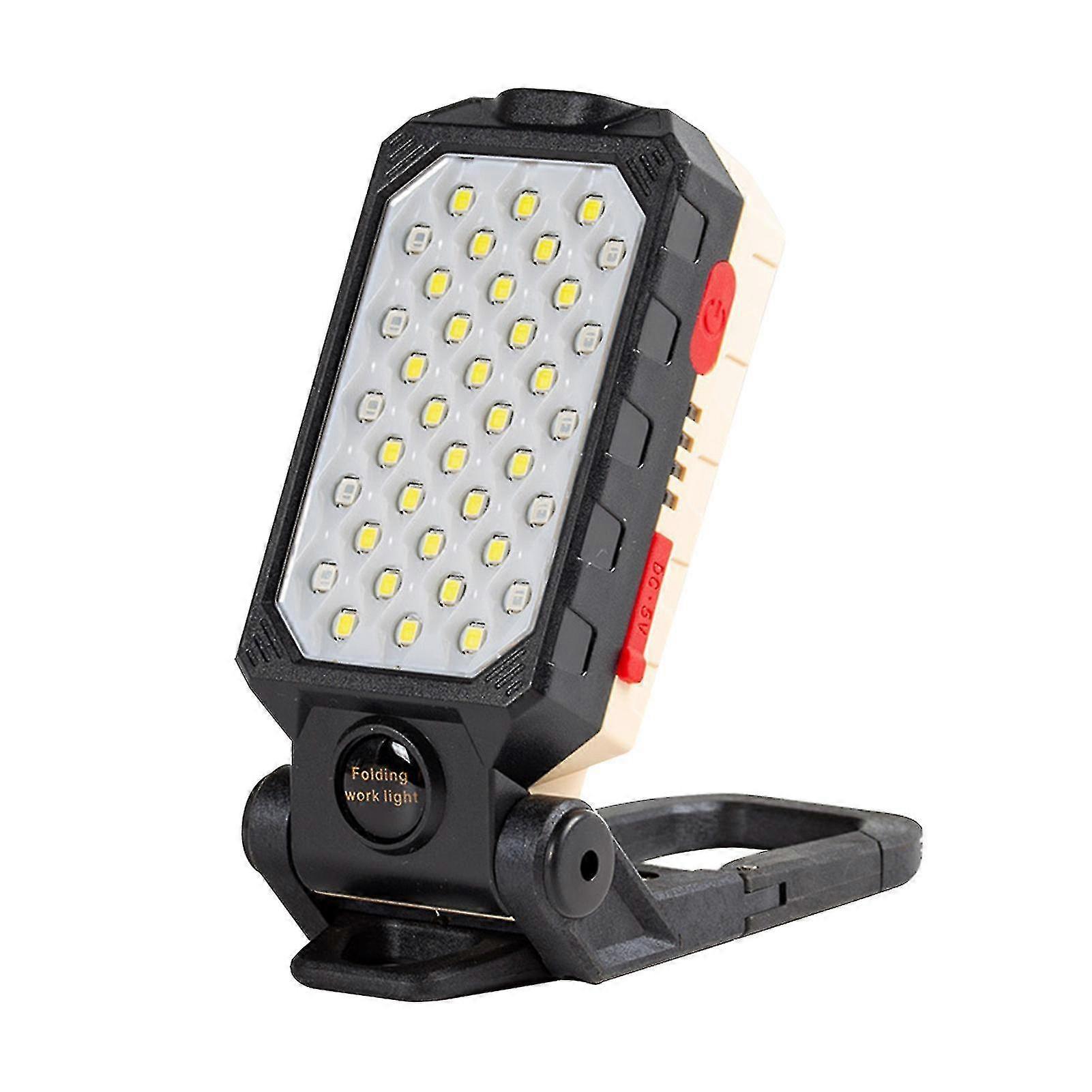 Magnetic Led Work Light Outdoor Camping Built In Kickstand Usb