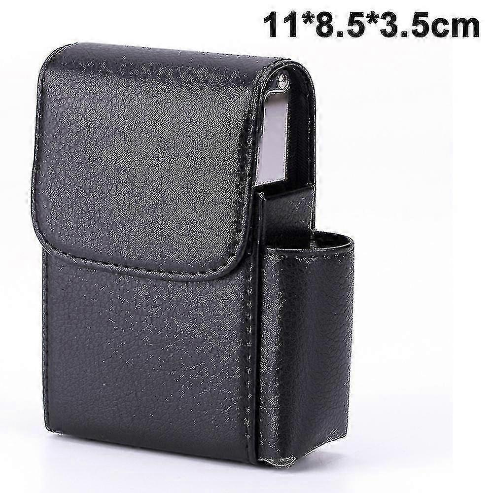 Bote cigarettes coulissante en cuir Pu tui cigarettes en acier inoxydable avec support de briquet et boucle de ceinture pour hommes et femmes unisexe | Fruugo BE Bote cigarettes coulissante en cuir Pu tui cigarettes en acier inoxydable avec support de briquet et boucle de ceinture pour hommes et femmes unisexe | Fruugo BE