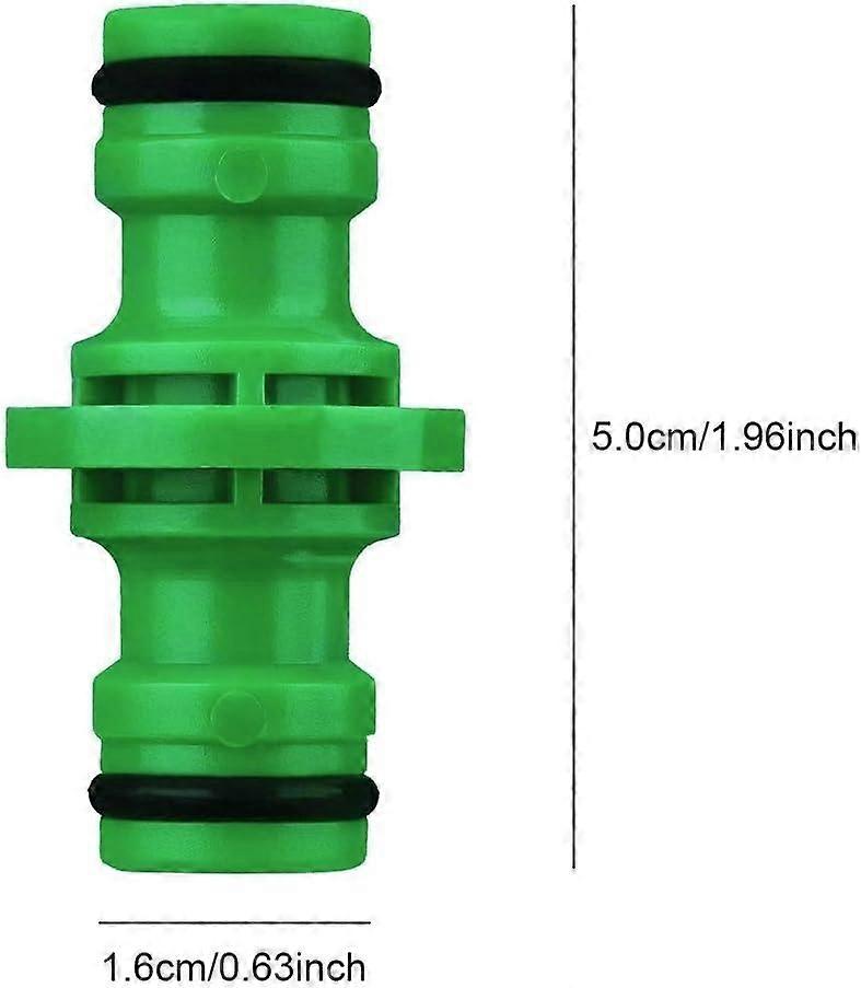 10 Pieces Garden Hose Hose Pipe Connector (2 Double Plug Hose Connector, 6 Hose Quick Connector, 2 F
