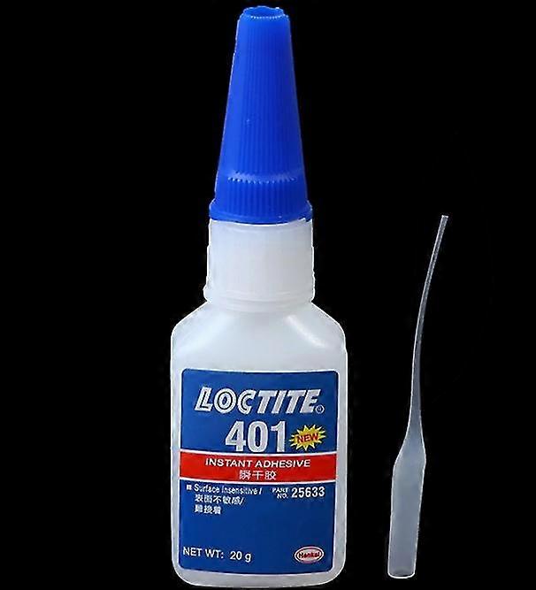 1PC 20g Loctite 401 Bottiglia adesiva istantanea più forte Super Colla Multiuso