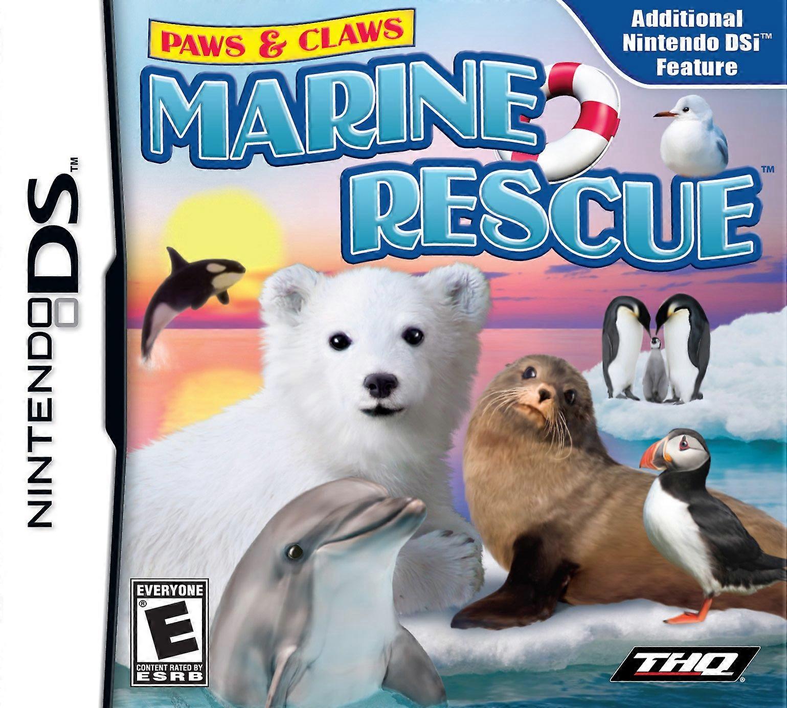 Paws  Claws Marine Rescue  Game -  - PAL - New & Sealed