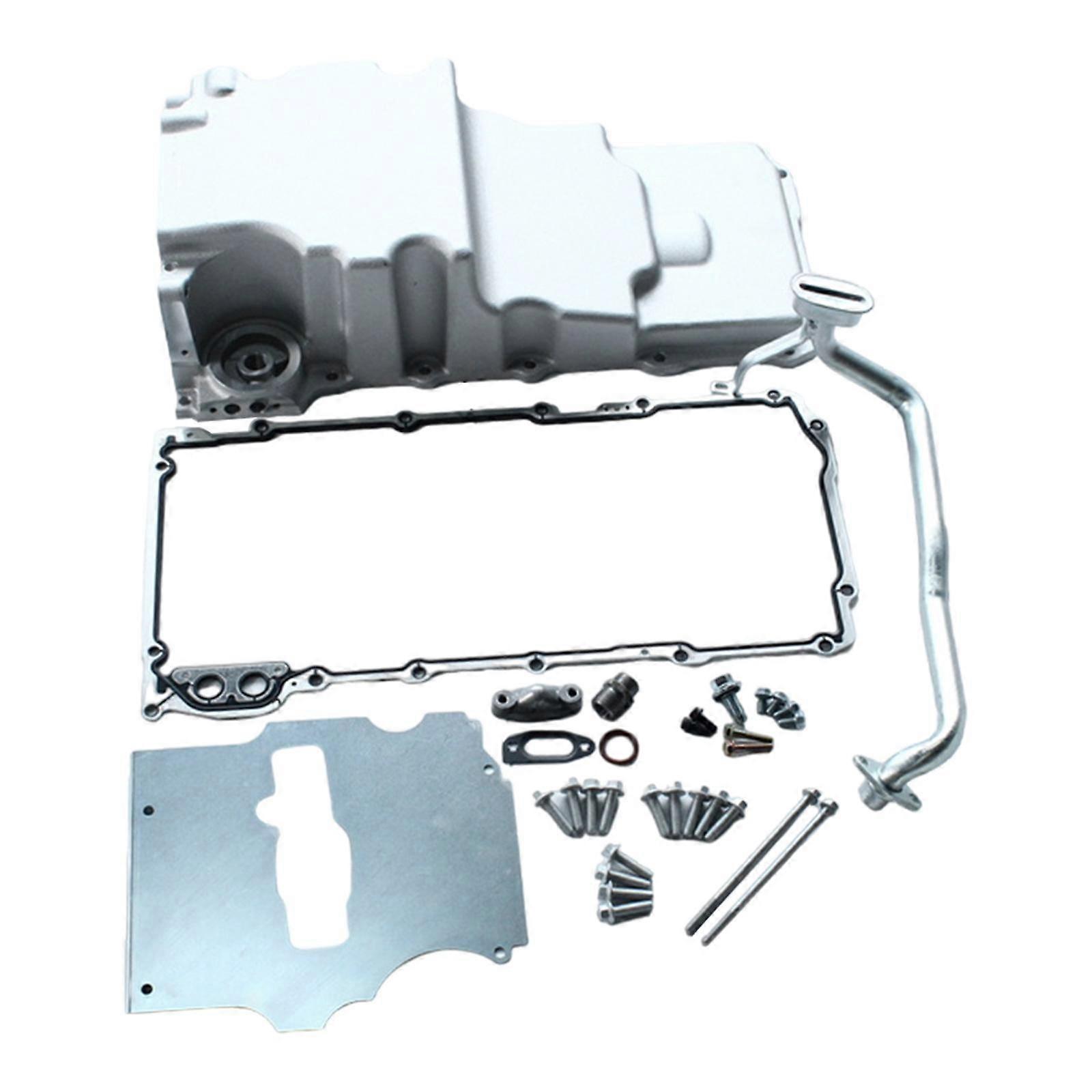 Swap Low Profile Oil Pan Kit Replacement for LS1 LS2 LS3 Engines Sturdy