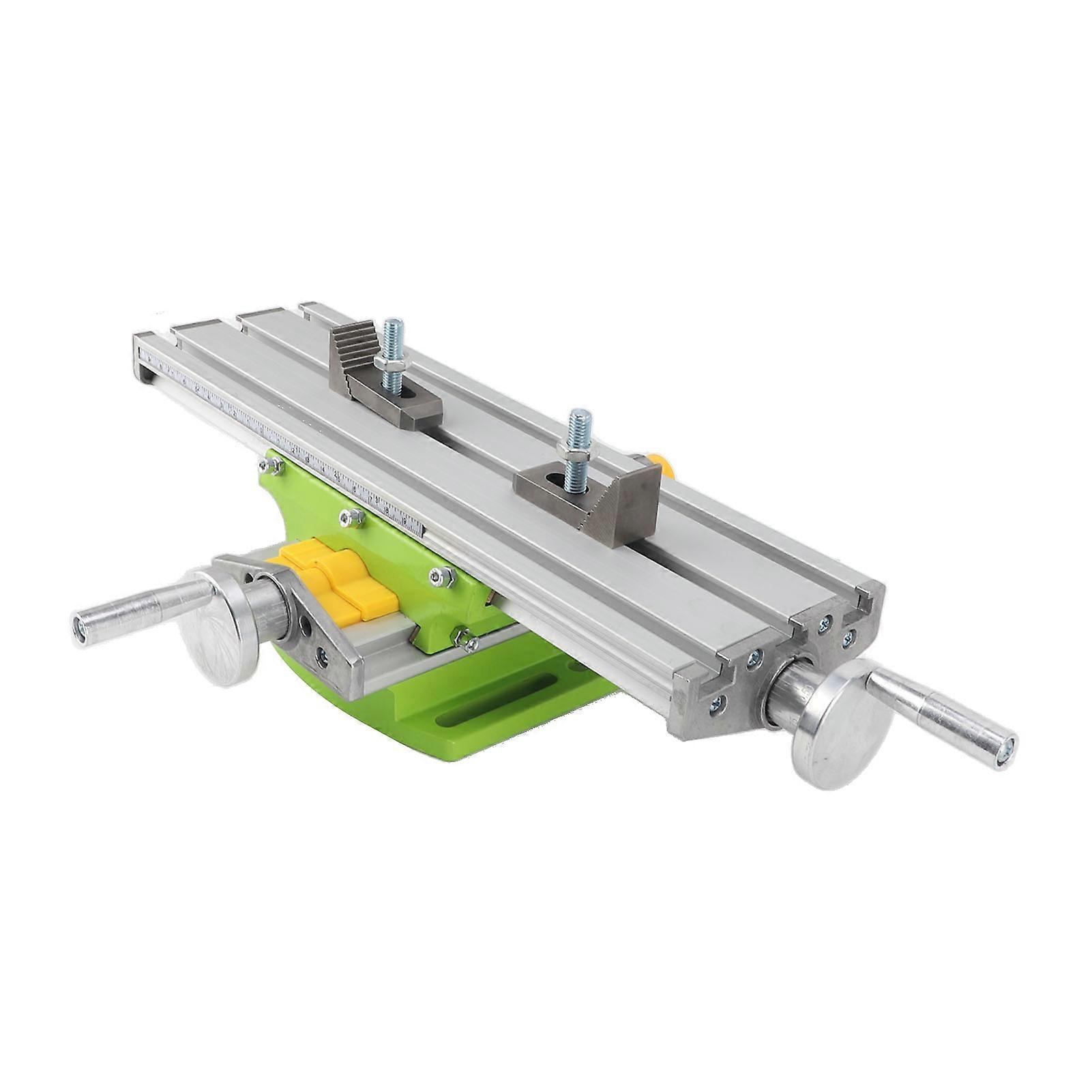 Milling Machine Worktable Multifunctional Aluminum Alloy Compound Drilling Cross Slide Table