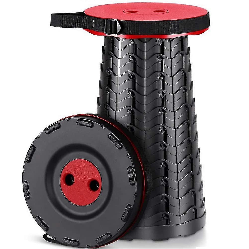 Portable Telescopic Stool, Folding Stool Camping Lightweight Stool Maximum Load 400 Lb