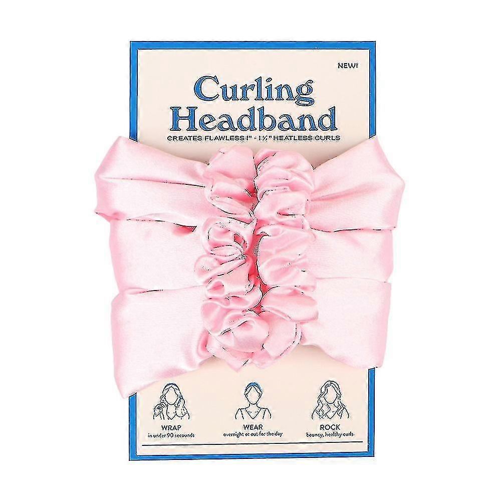 Headband Heatless Curling Rod Headband Women Curly Wave Lazy Hair Curler Wand