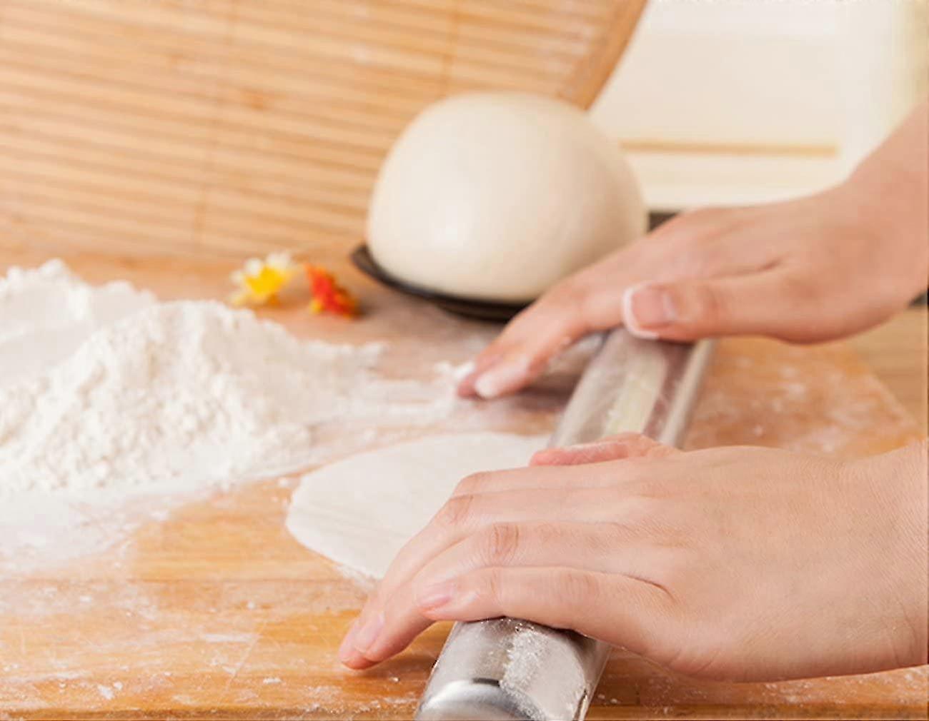 Stainless Steel Rolling Pin For Rolling Dough