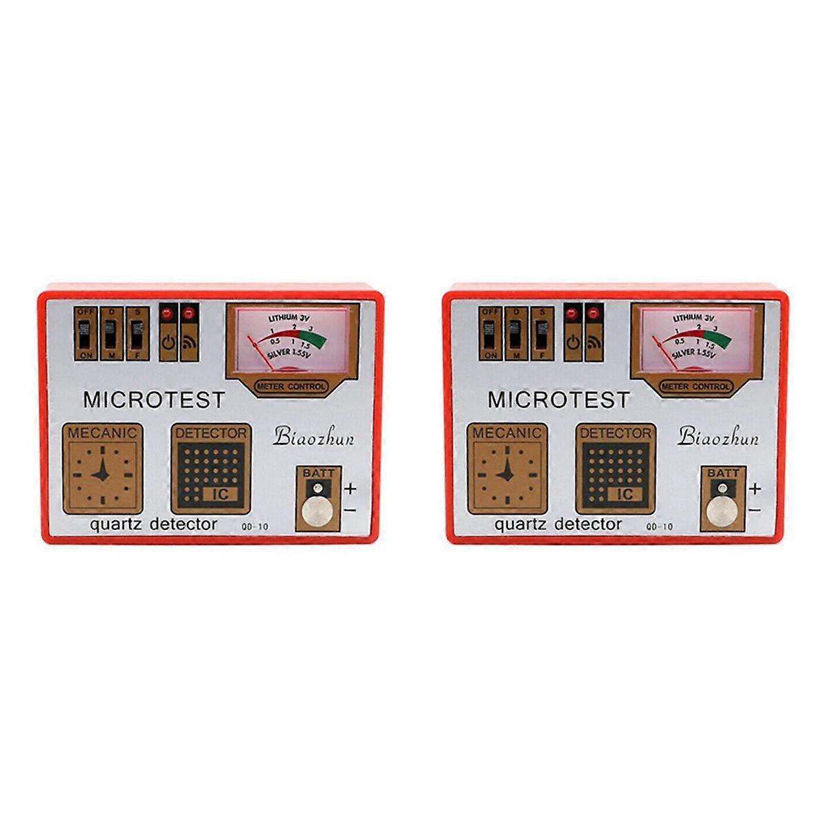 2X Demagnetization/Battery Measure/Pulse/Quartz Tester Machine Watch Tool for Detecting Battery Cap